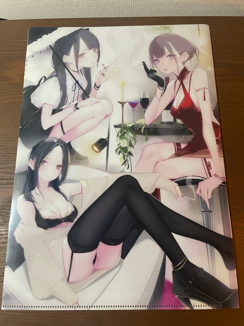 天三月　画集　Namaiki girl クリアファイル付