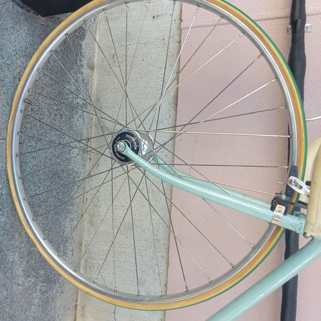 ミントグリーン ピストバイク