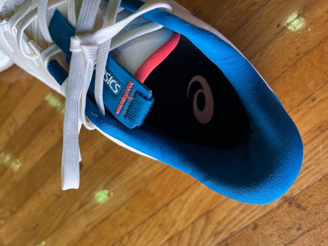 S*N様 ASICS バスケットボールシューズ ホワイト/ブルー