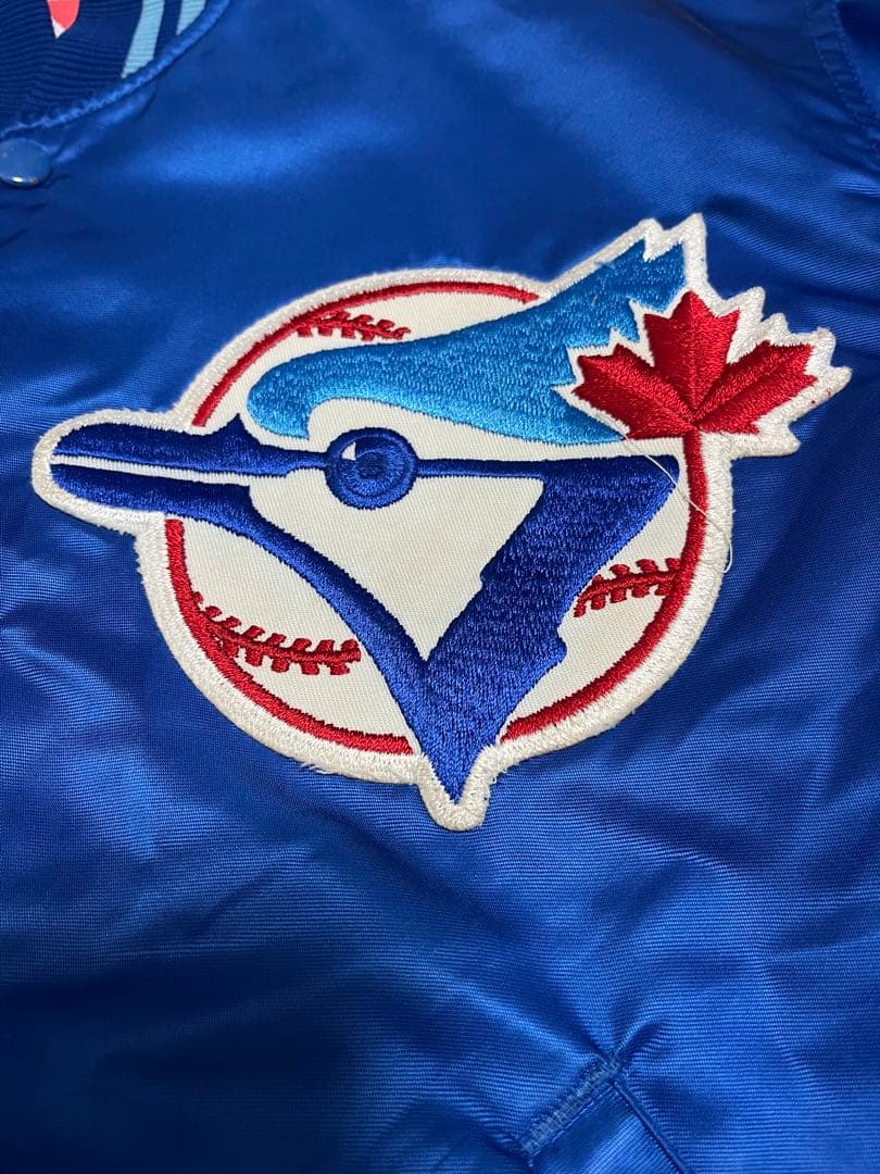 90年代スターターmlbトロントブルージェイズ　スタジャン古着ヴィンテージ