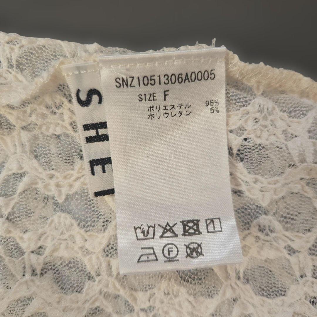 d*3様 25SS SHENERY《レイヤードを楽しむ》カットレースレイヤードブ