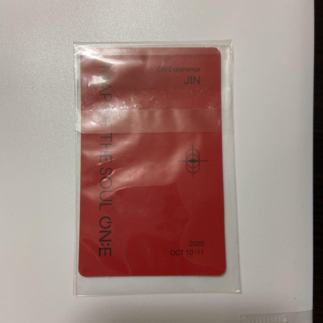 MAP_OF_THE_SOUL ON:E Blu-ray トレカ JIN