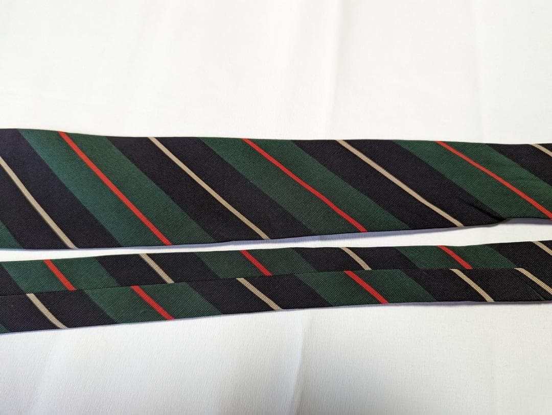 Atkinsons ヴィンテージ アイリッシュポプリン 英国製ネクタイ