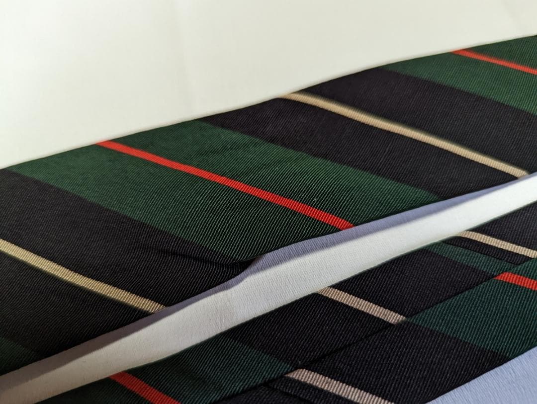 Atkinsons ヴィンテージ アイリッシュポプリン 英国製ネクタイ