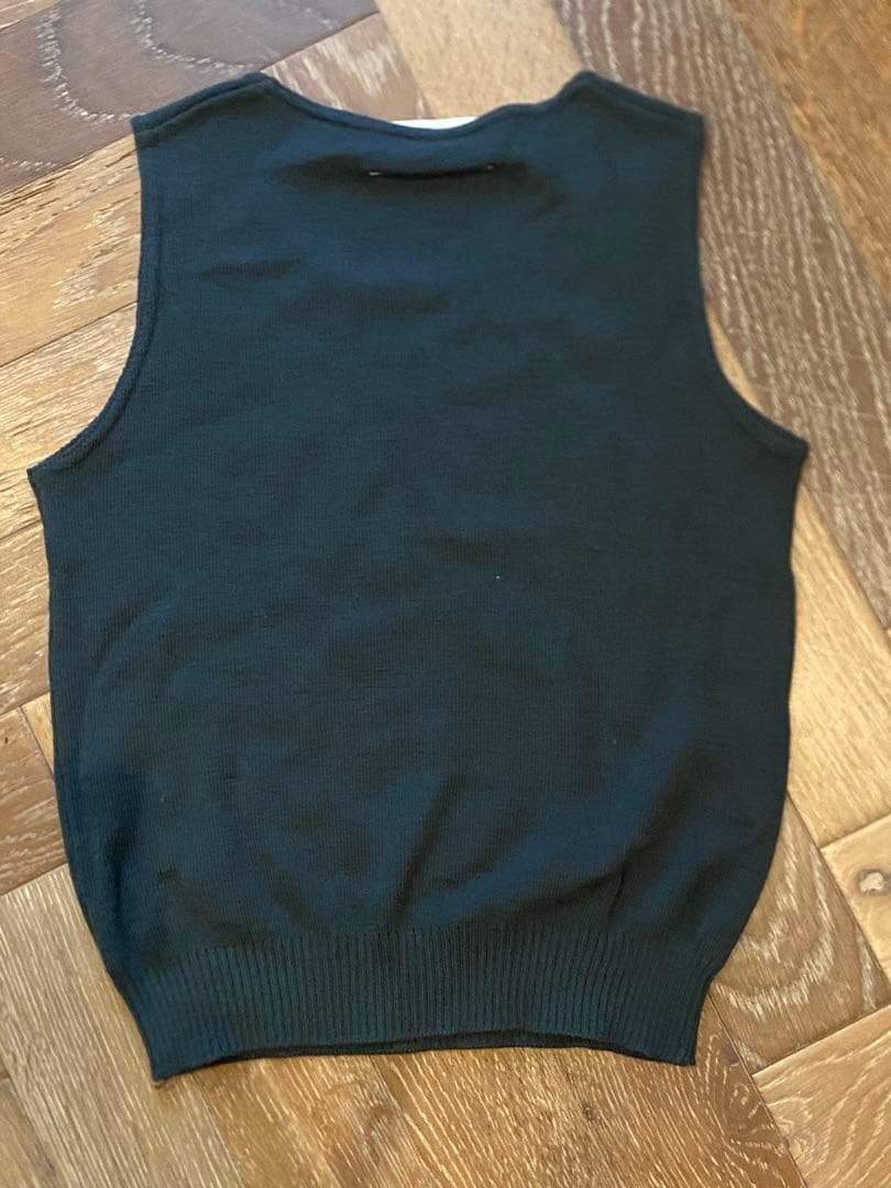 MM6 ニットベスト　グレー　size S