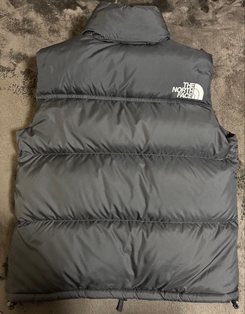 美品 THE NORTH FACE ブラック ヌプシダウンベスト ND91843