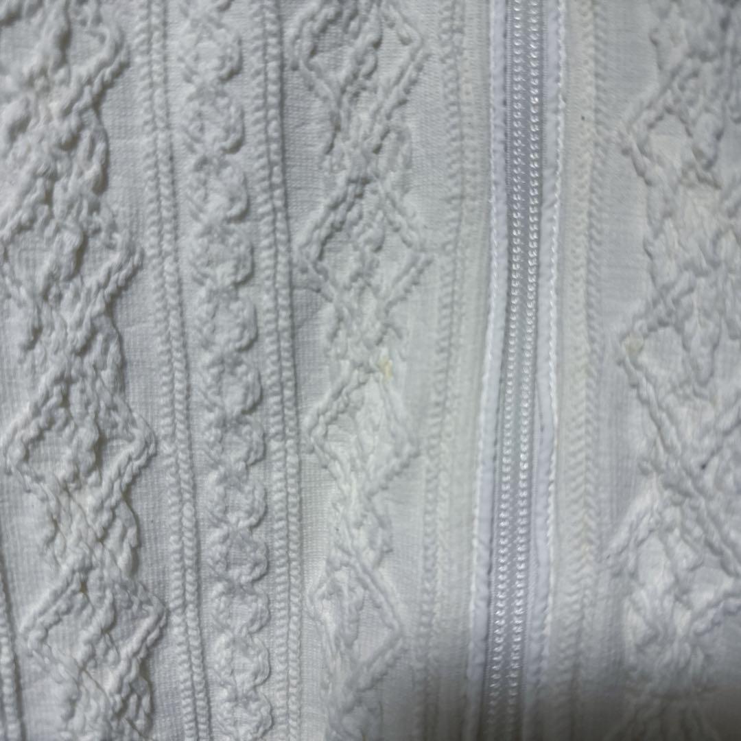 Callaway キャロウェイ コットン ニット ジャケット ホワイト系 M