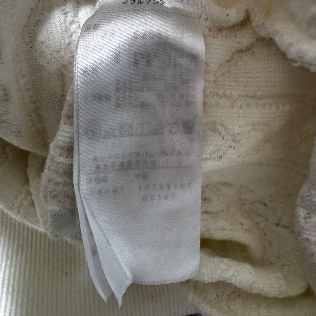 Callaway キャロウェイ コットン ニット ジャケット ホワイト系 M