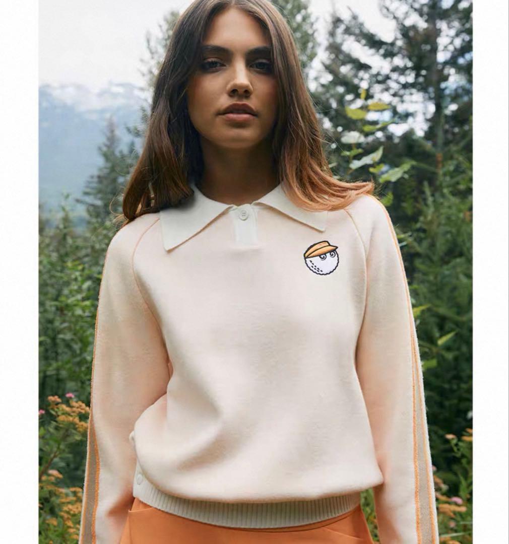 Malbon ポロセーター レディース マルボン ゴルフ トップス ニット