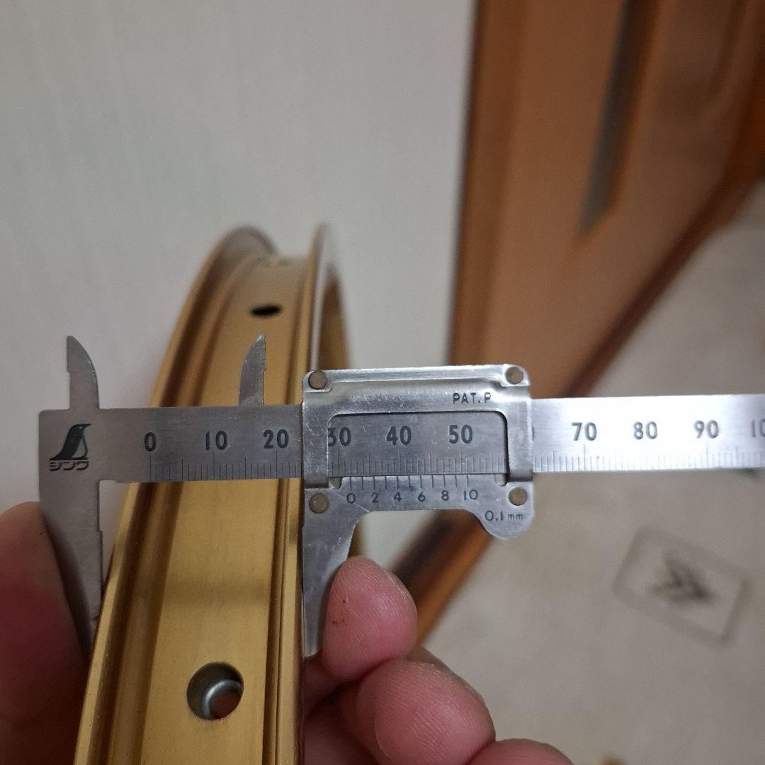 HALO TORNADE ゴールドリム 2本セット