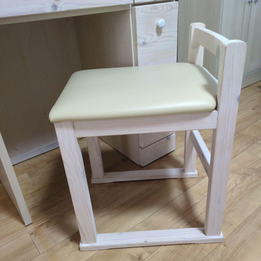 【椅子専用】ドレッサー用スツール（※本体とセット購入限定）