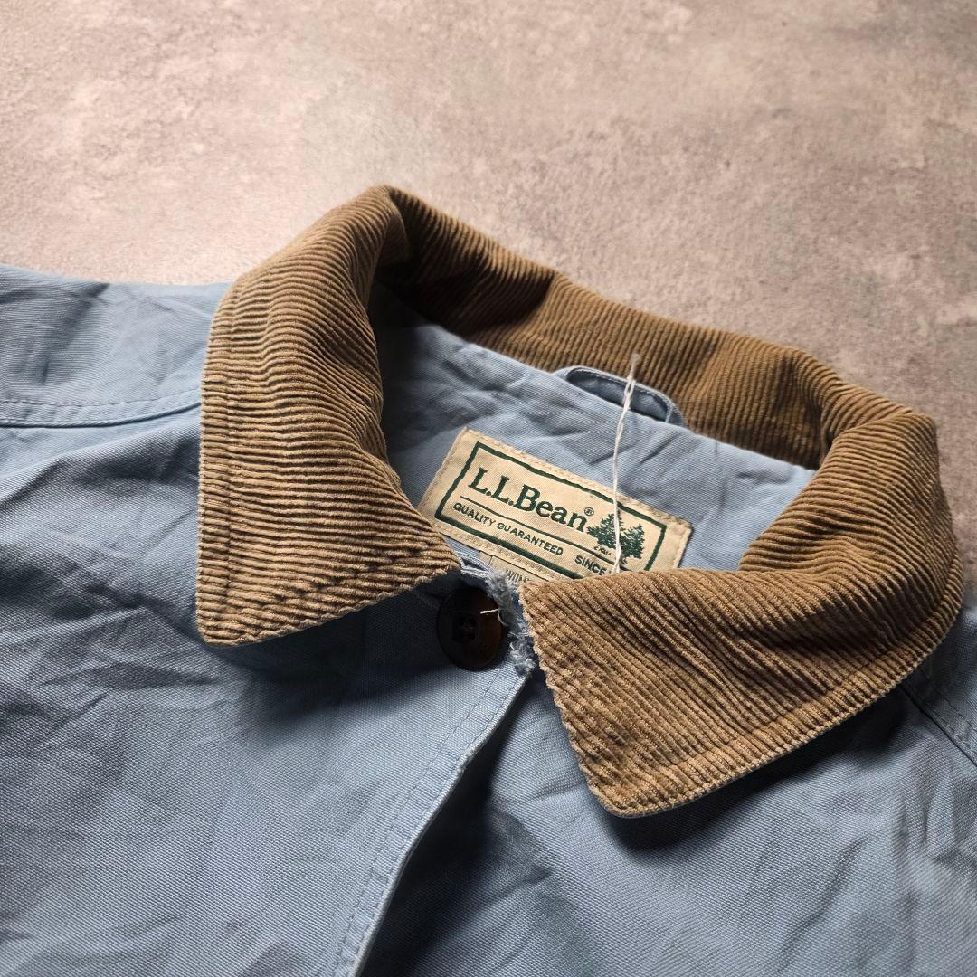 L.L.Beanエルエルビーンハンティングジャケットカバーオールユニセックス水色