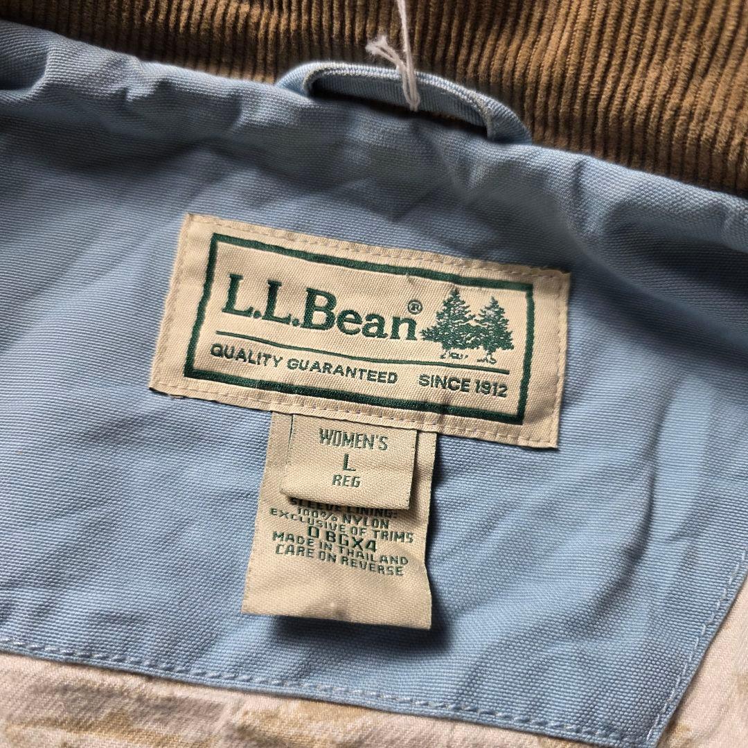 L.L.Beanエルエルビーンハンティングジャケットカバーオールユニセックス水色