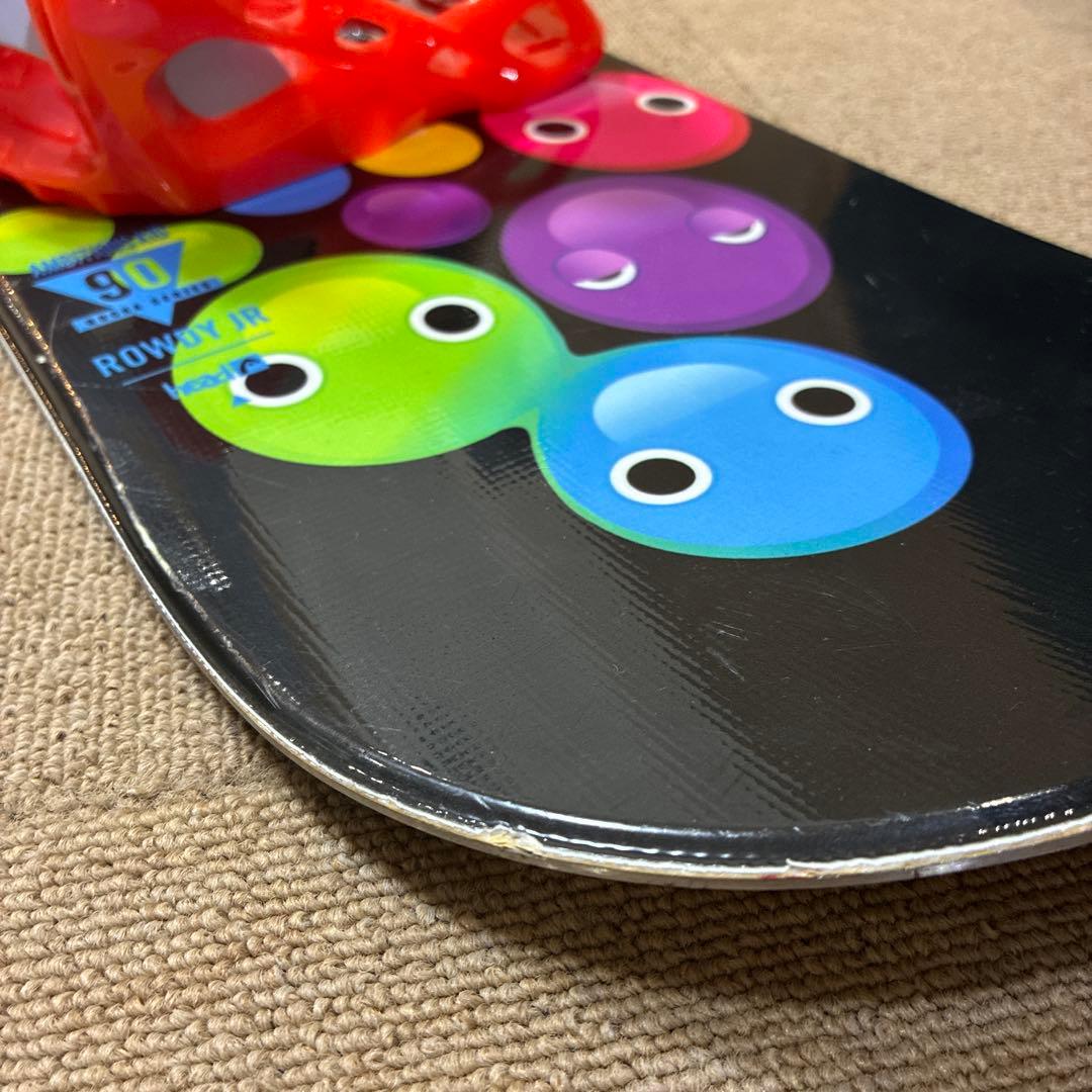 HEAD キッズ用スノーボード　90cm 4点セット