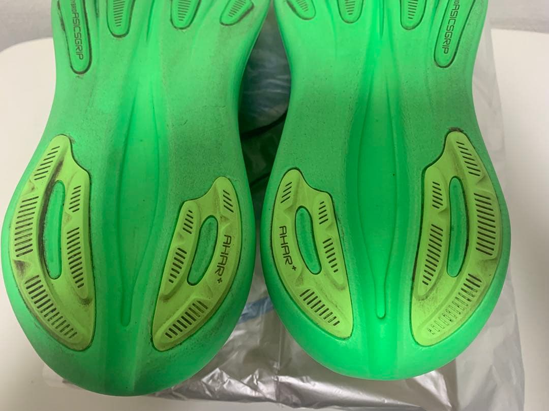 ゲルニンバス28 グリーン　27.0cm 1回着用(3km)