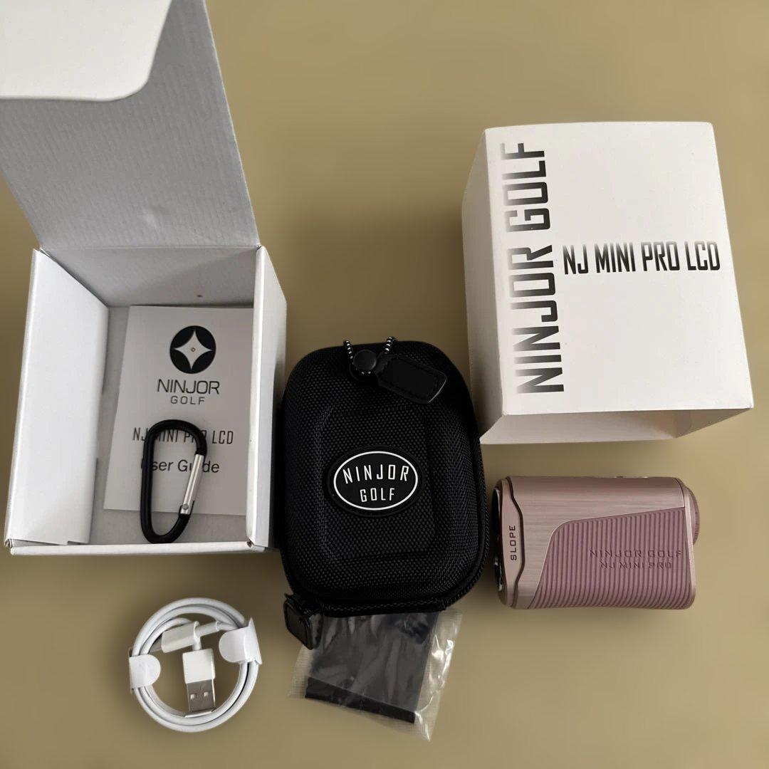 NINJOR ニンジャー　ゴルフ　NJ MINI PRO LCD ピンク 距離計