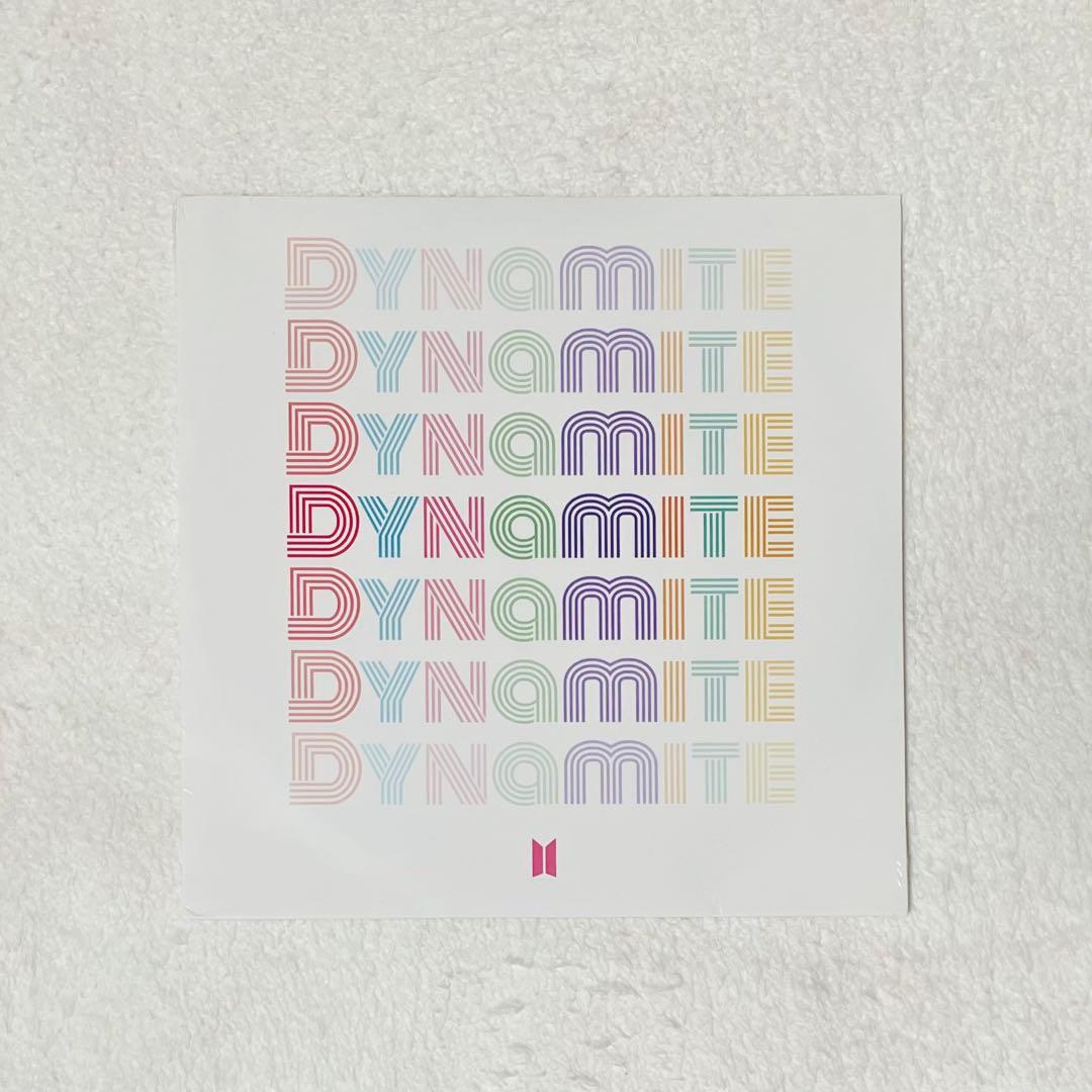 BTS Dynamite レコード盤 カセットテープ マルチOS DVDライター