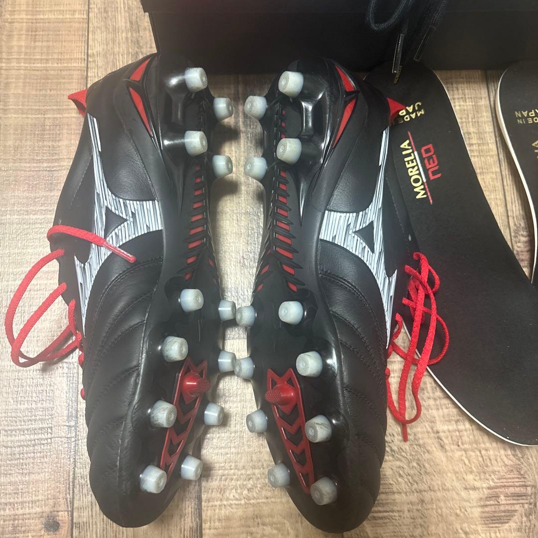 ミズノモレリアネオ4 ブラック 27センチ