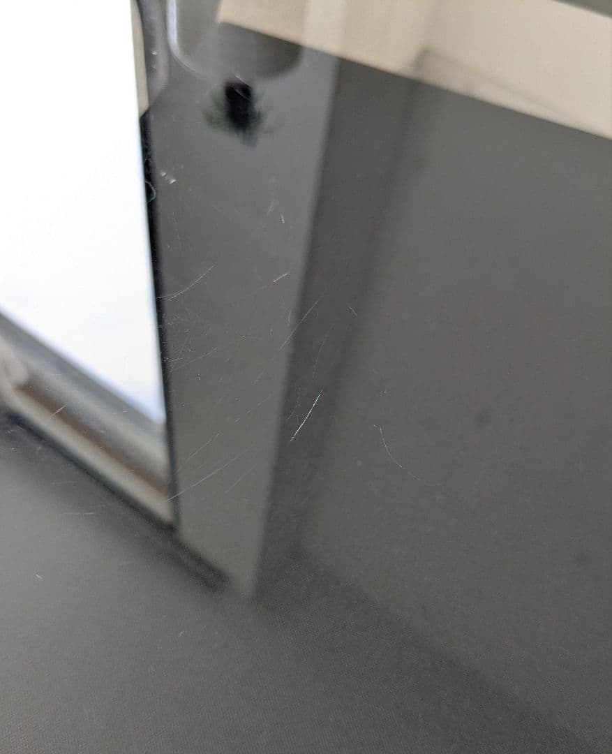 90s ヴィンテージ ガラステーブル スタイリッシュ モダン レトロ 昭和