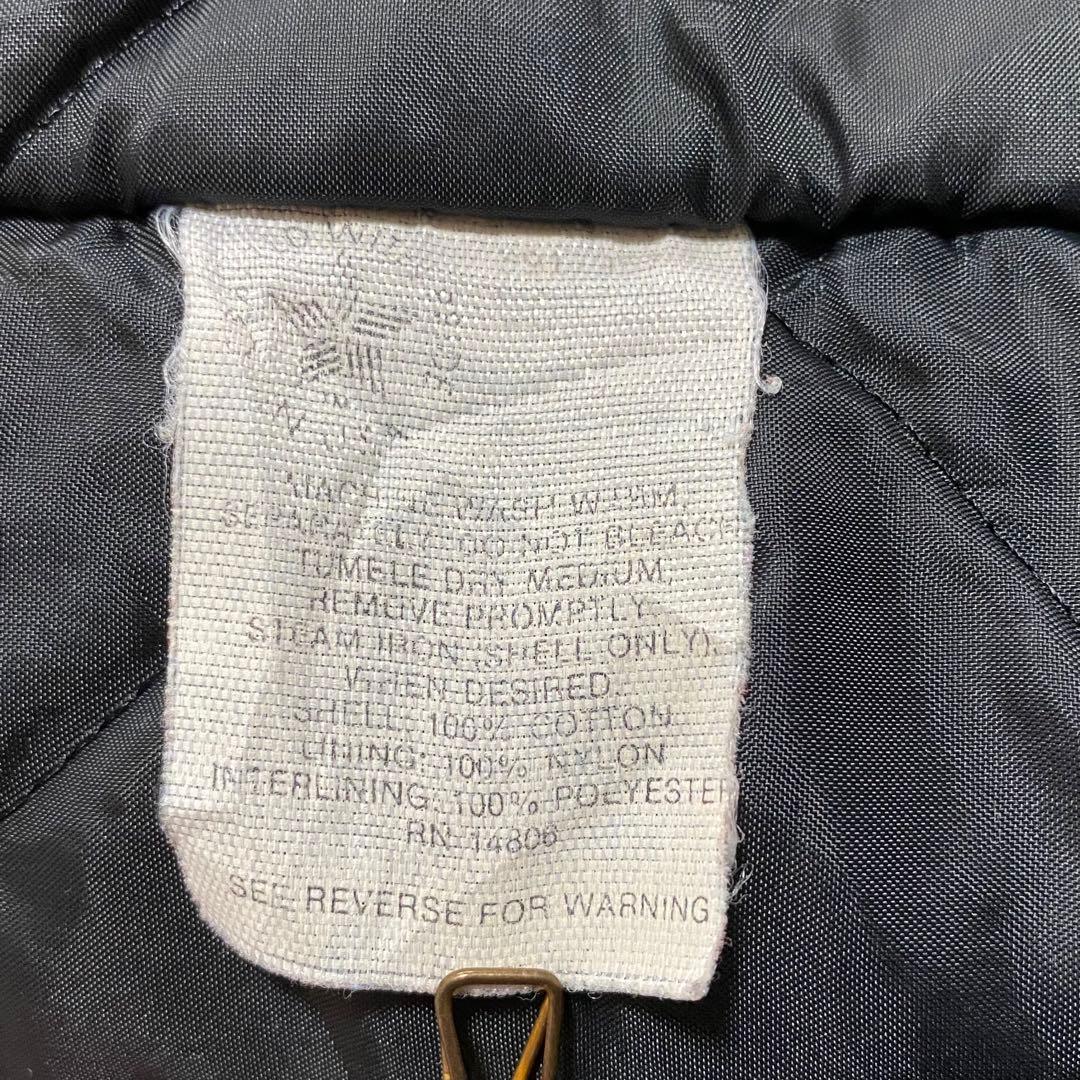 Carhartt 星タグ USA製 90s ダック地 中綿 ベスト フェード