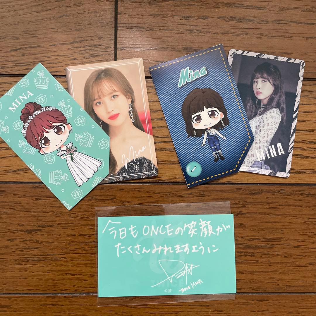 TWICE ミナ 公式トレカなど まとめ売り