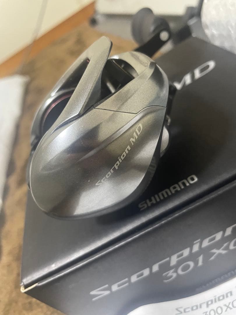 SHIMANO ScorpionMD 301XG ベイトリール　未開封ライン付き