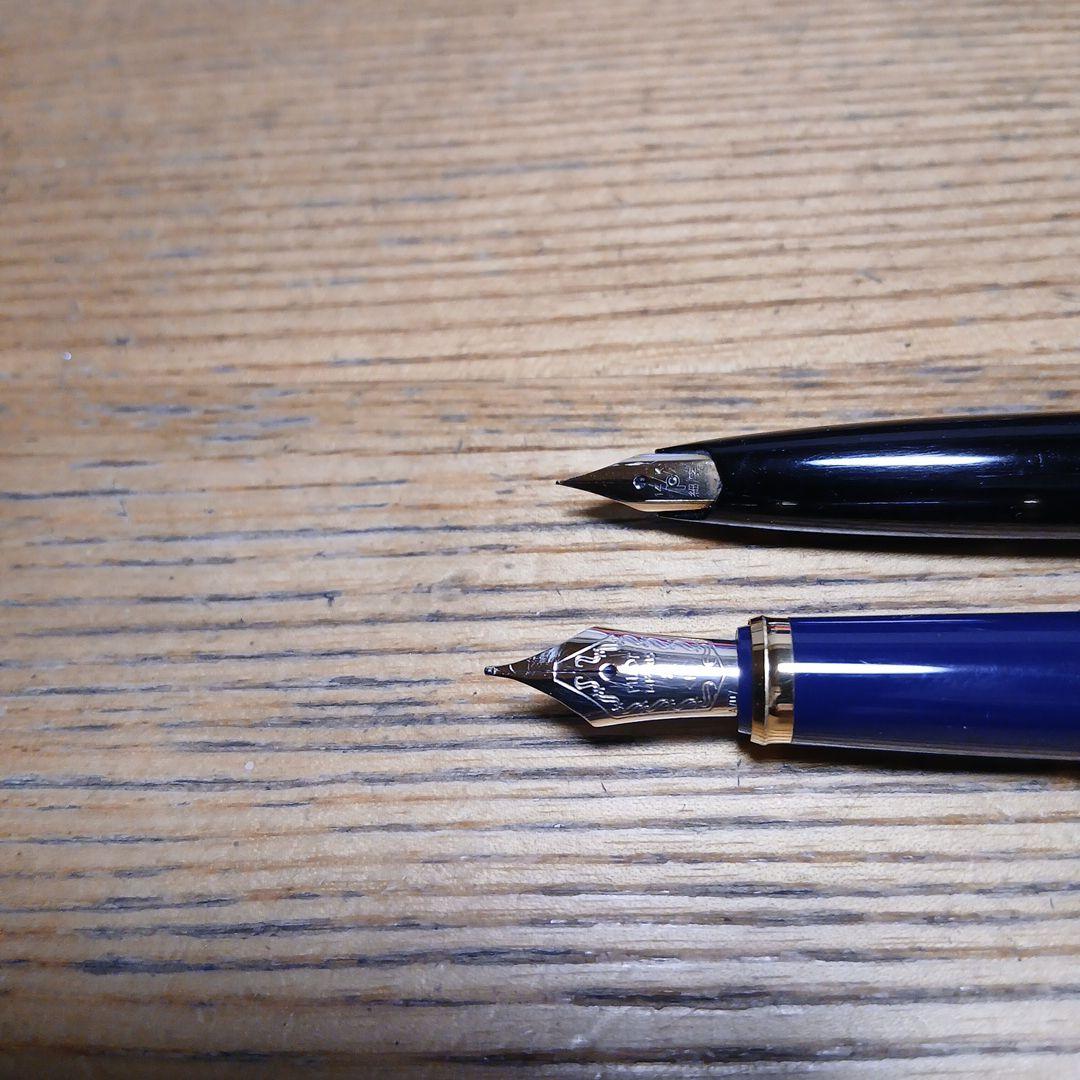 な*べ様 【14金】PILOT、プラチナ万年筆 【ジャンク品】2本セット【14K