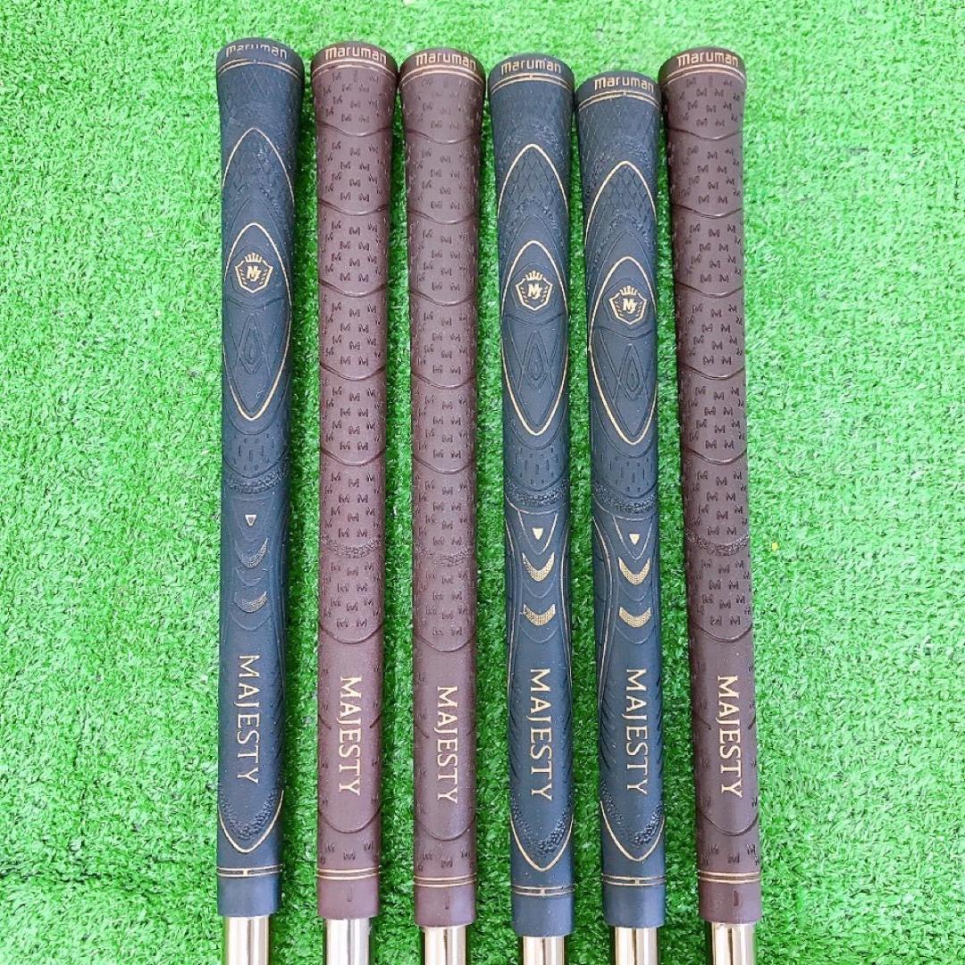 サ58★MAJESTY PRESTIGIO GOLD 6本女性用アイアンセットL