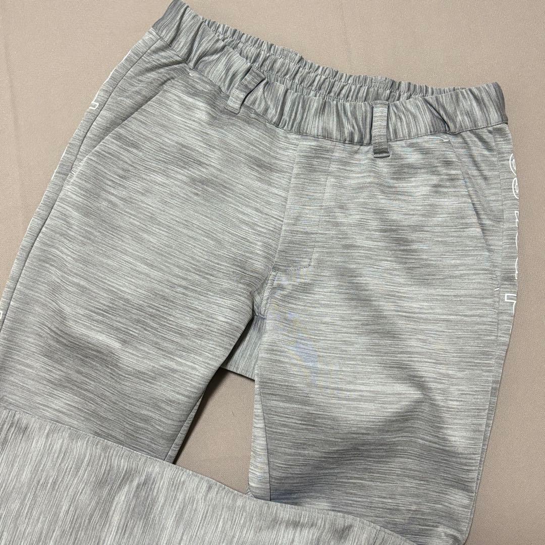 アンパスィand per se サイドロゴダンボールニットジョガーパンツ M