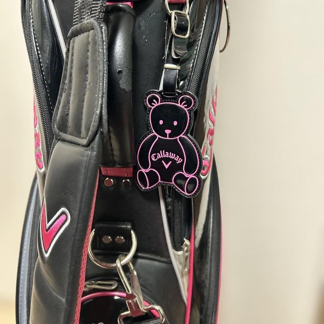 Callaway キャディバッグ 黒/ピンク