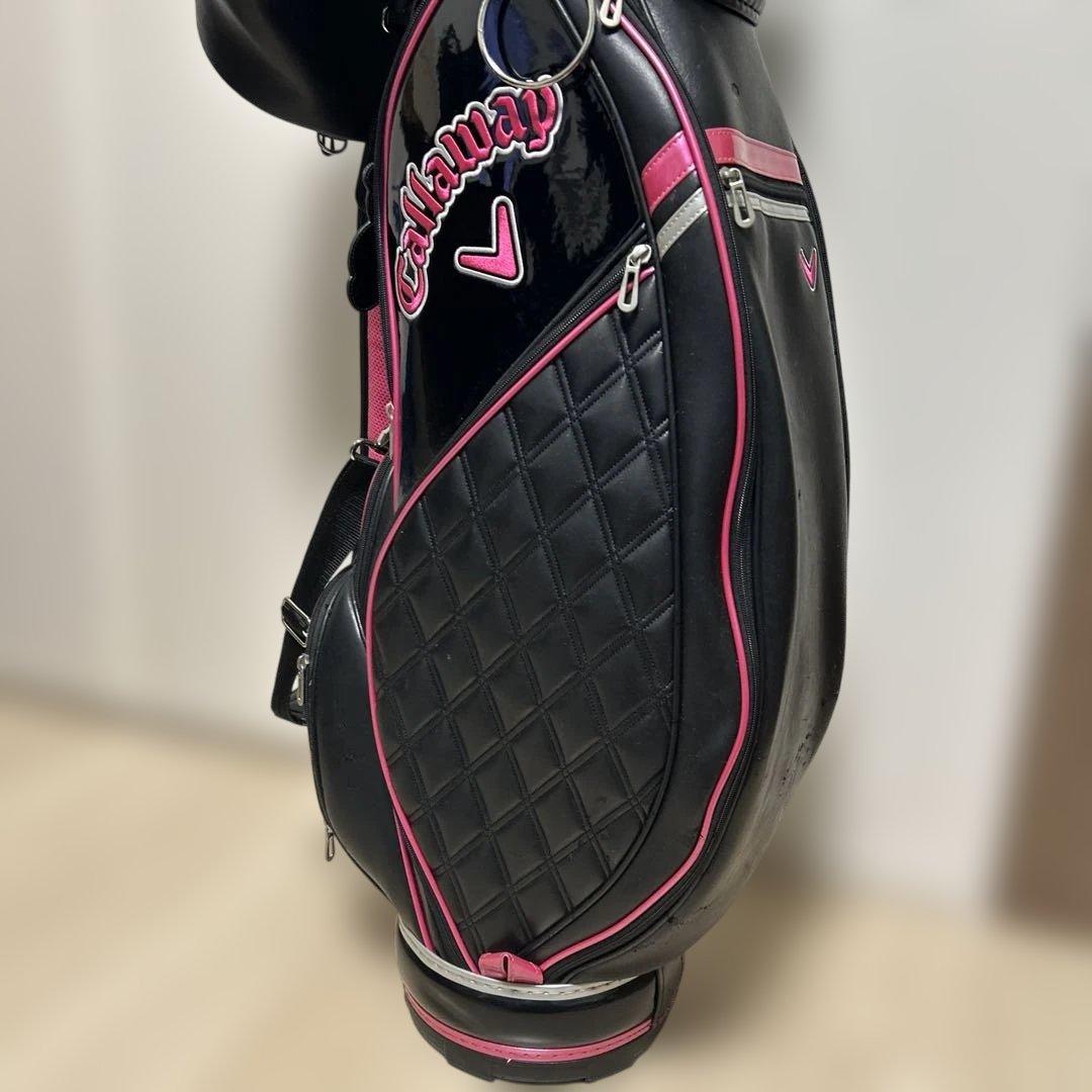 Callaway キャディバッグ 黒/ピンク