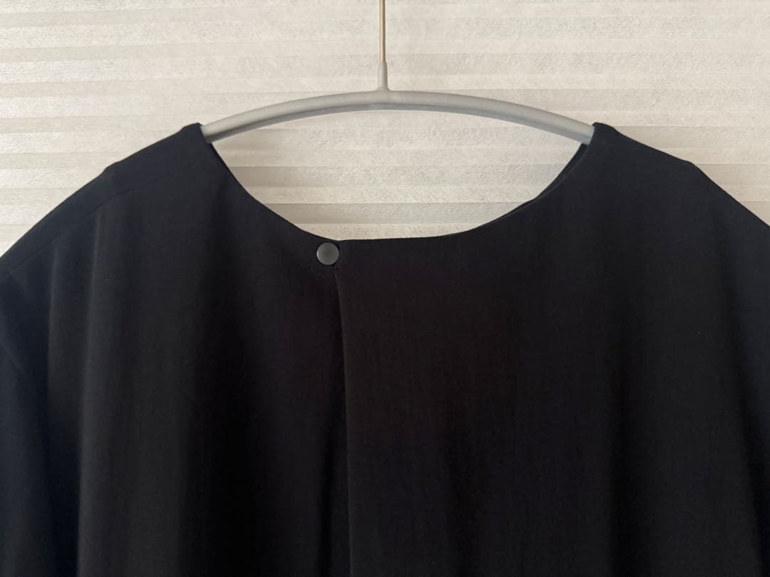 evameva エヴァムエヴァ　ブラックワンピース