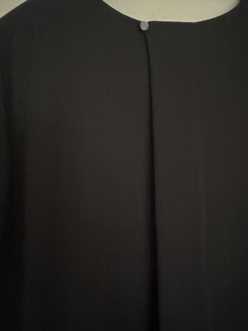 evameva エヴァムエヴァ　ブラックワンピース