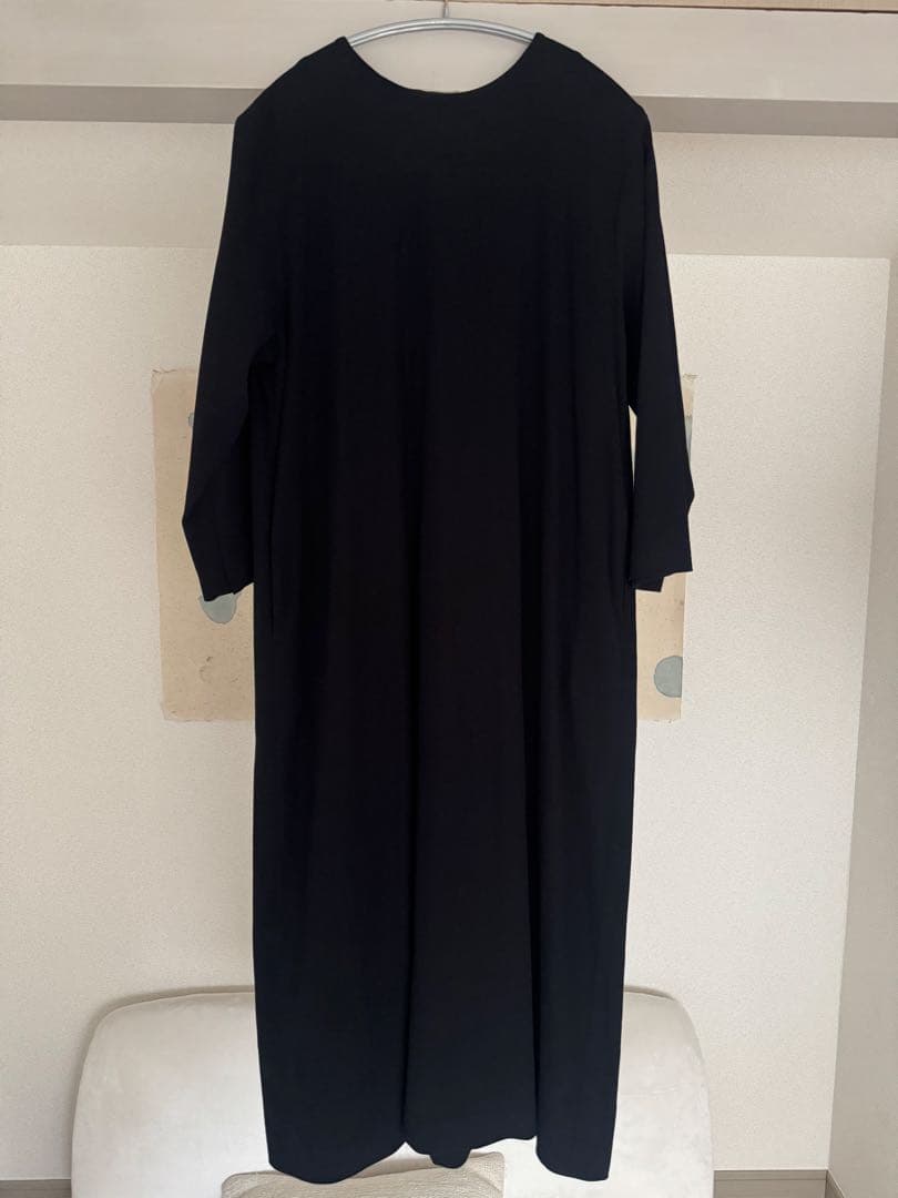 evameva エヴァムエヴァ　ブラックワンピース