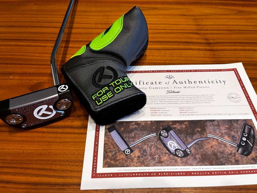 スコッティキャメロン　CONCEPT M1 【ツアー支給品】