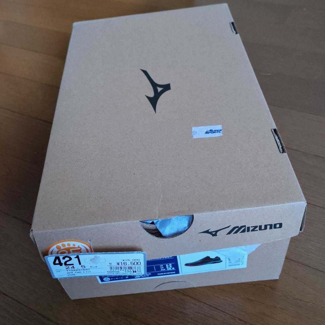 ぐでぐで　バドミントン シューズ ウェーブファングBDSS 24.5cm