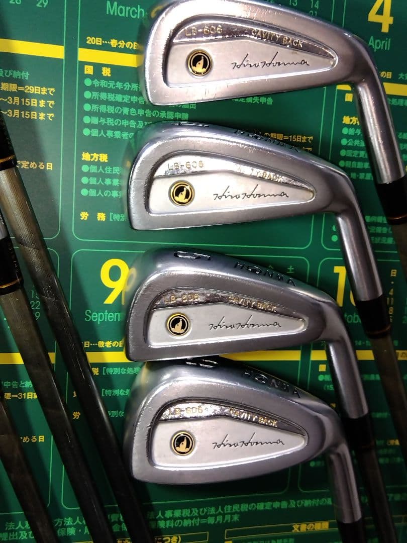 HONMA ゴルフ クラブ　LBー 606　3〜11 ビンテージ ゴルフクラブ