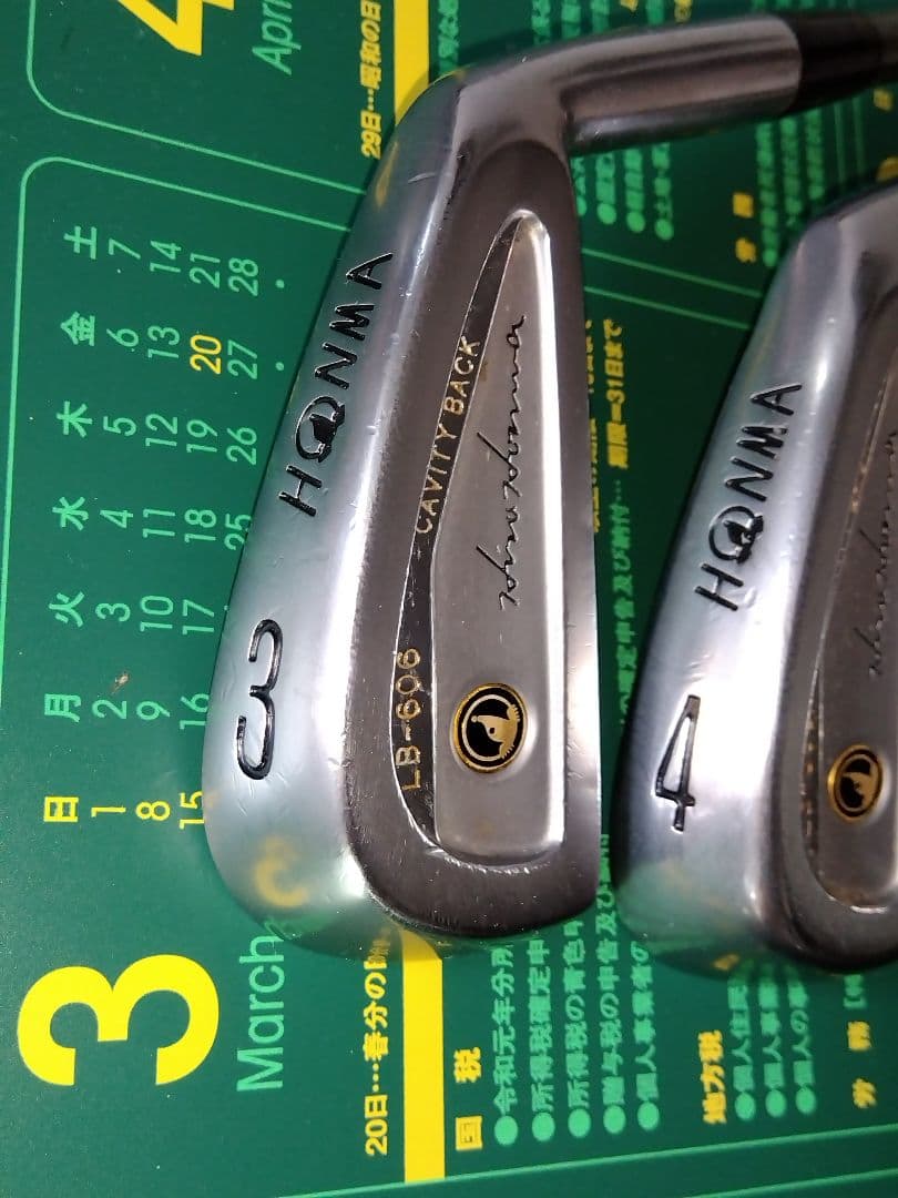 HONMA ゴルフ クラブ　LBー 606　3〜11 ビンテージ ゴルフクラブ