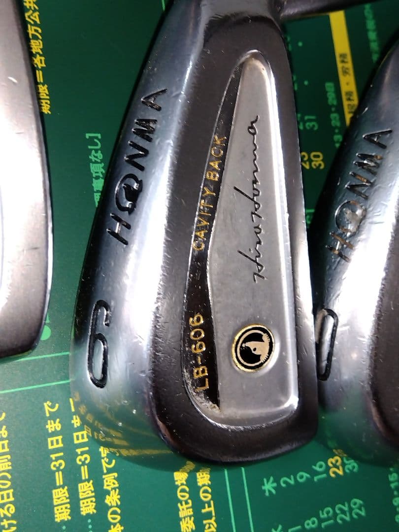 HONMA ゴルフ クラブ　LBー 606　3〜11 ビンテージ ゴルフクラブ