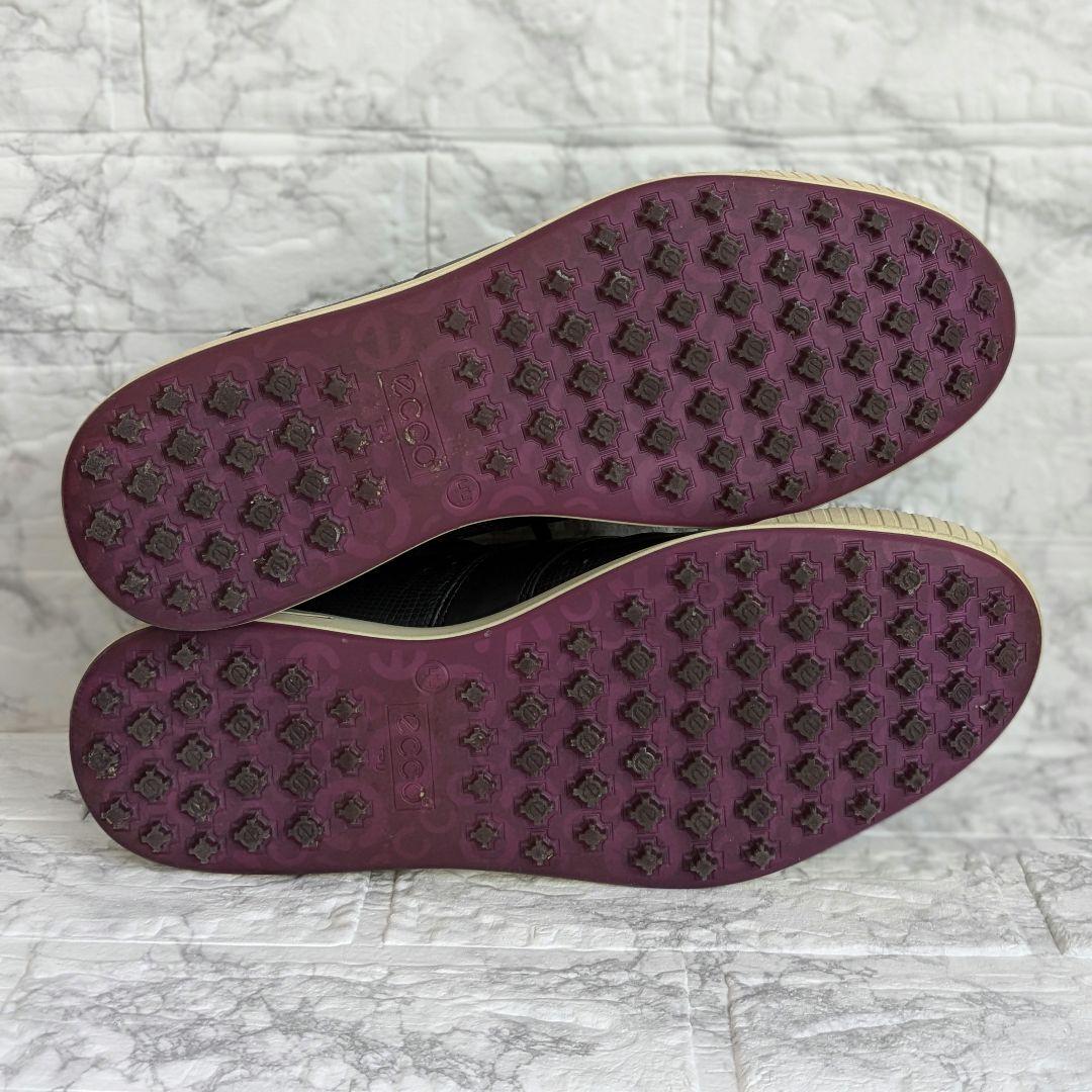 美品☆ecco エコー biom バイオム スパイクレス ゴルフシューズ 44