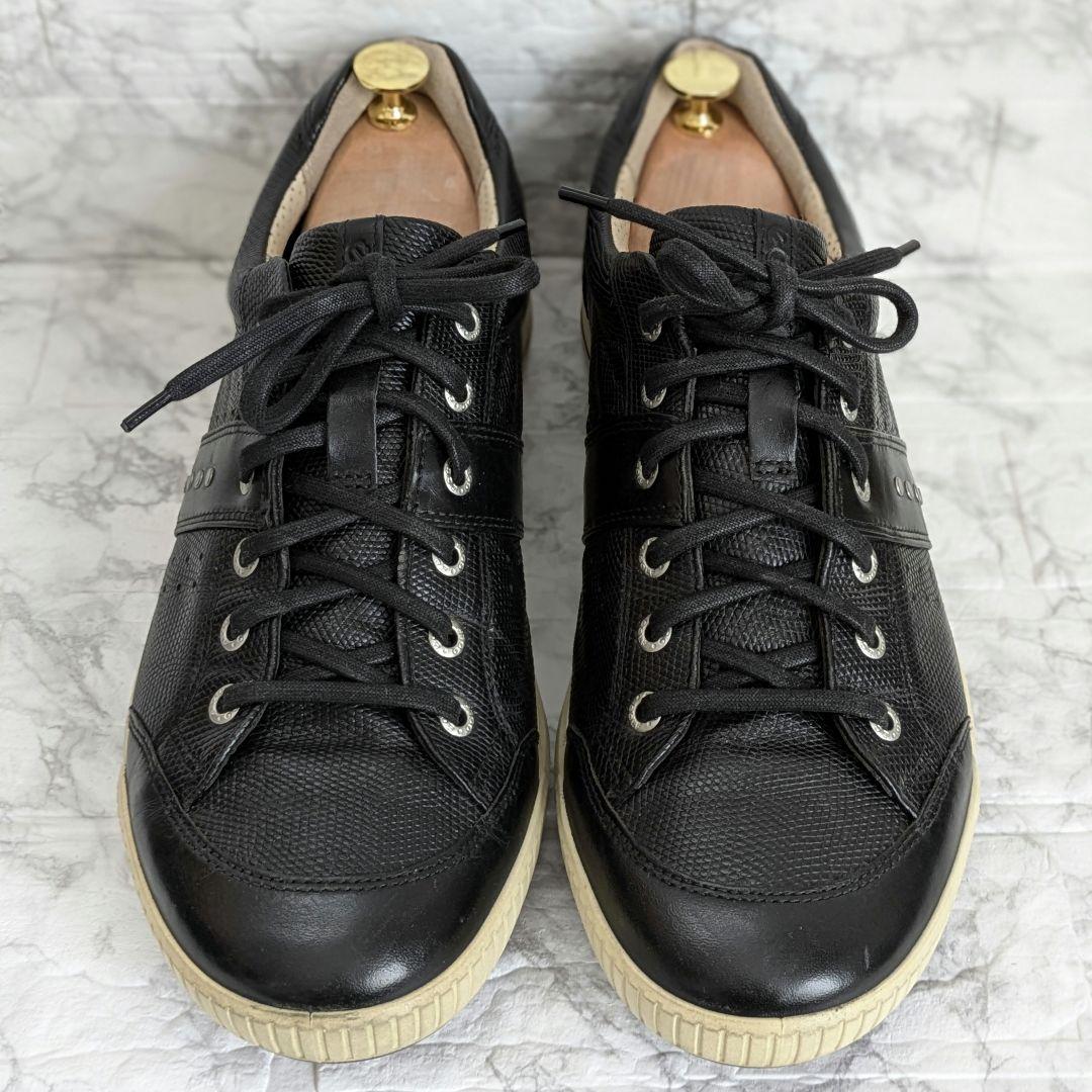 美品☆ecco エコー biom バイオム スパイクレス ゴルフシューズ 44