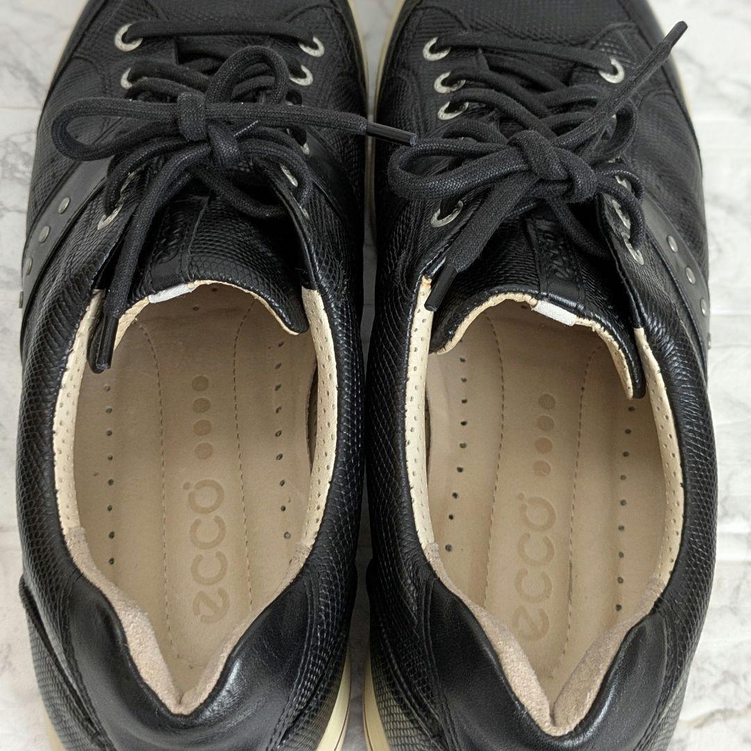 美品☆ecco エコー biom バイオム スパイクレス ゴルフシューズ 44