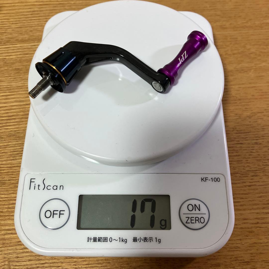 美品　軽量　シマノ用　ヴァンキッシュ45mm ハンドル　ZPI ノブ　スタンド