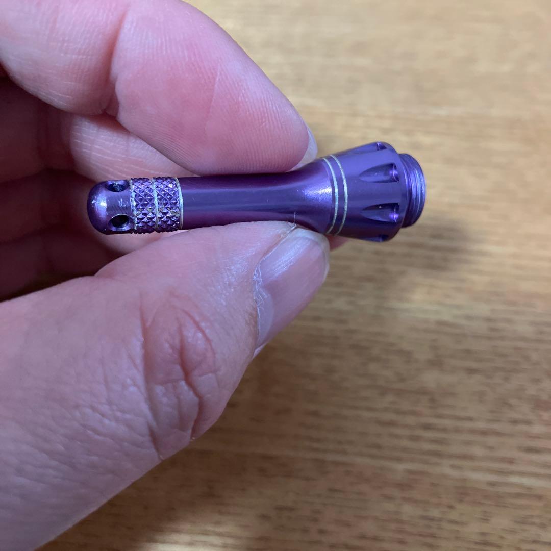 美品　軽量　シマノ用　ヴァンキッシュ45mm ハンドル　ZPI ノブ　スタンド