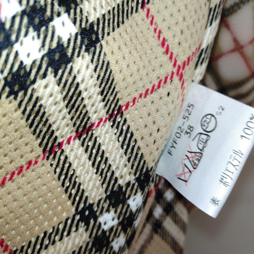 バーバリーブルーレーベル フード付きベスト パーカー 美品