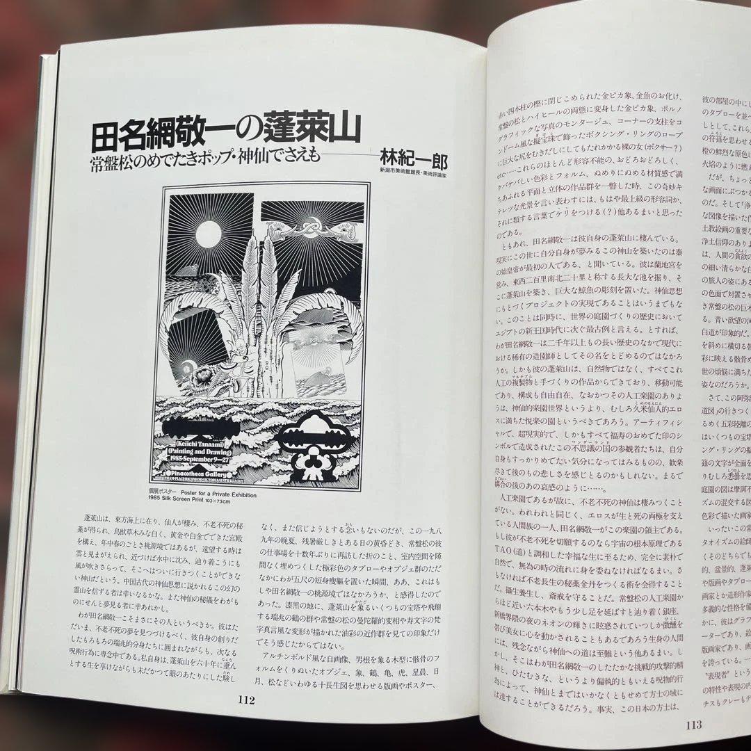 田名網敬一　画集　森の掟