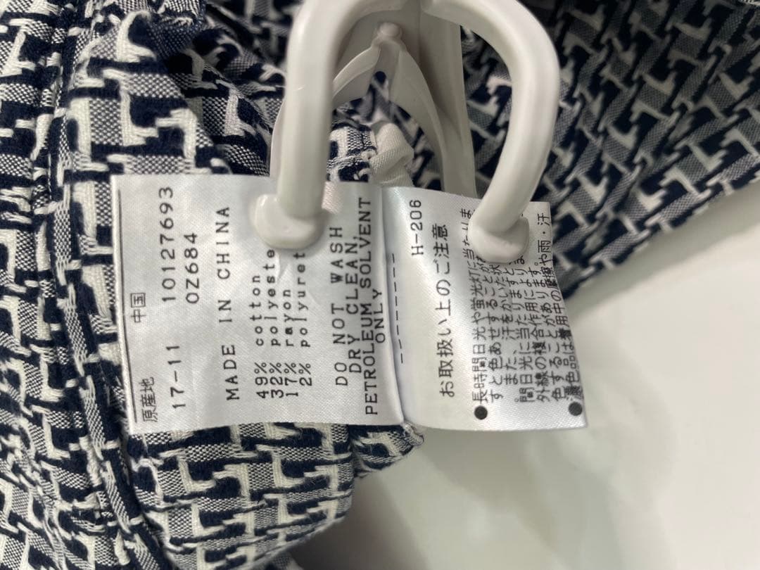 （美品）JACK BUNNY ジャックバニーチェック柄 スリムフィット パンツ