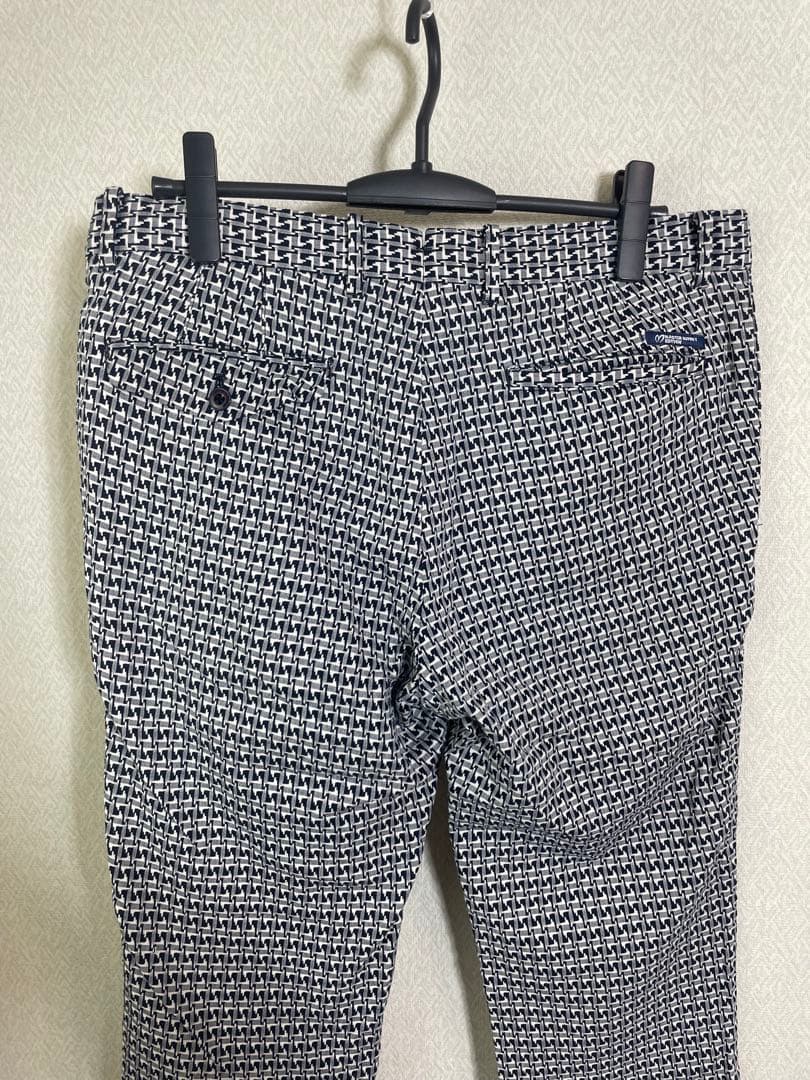 （美品）JACK BUNNY ジャックバニーチェック柄 スリムフィット パンツ