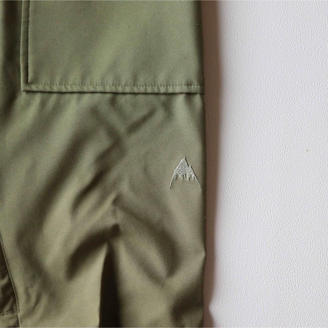 5431【美品】バートン ビブパンツ ノルディック柄 ボーダー レディース