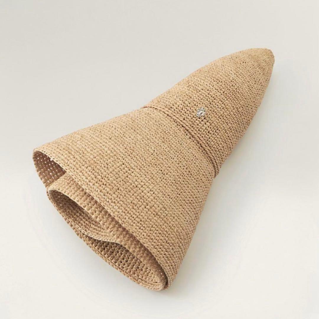 ✨ヘレンカミンスキー✨麦わら帽子　ラフィアハット　ストローハット　つば広